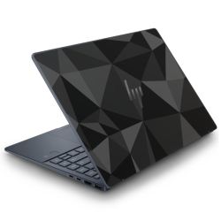 Veelhoekpatroon Zwart