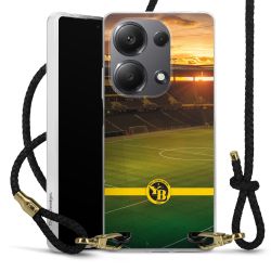 Carry Case Transparent Leather black/gold