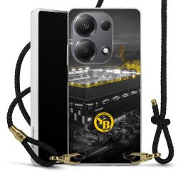 Carry Case Transparent Leather black/gold