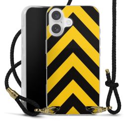 Carry Case Transparent Leather black/gold