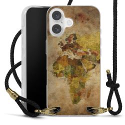 Carry Case Transparent Leather black/gold