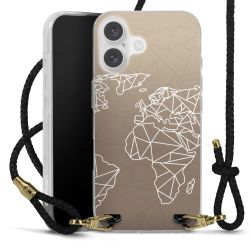 Carry Case Transparent Leather black/gold