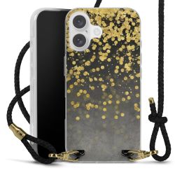 Carry Case Transparent Leather black/gold