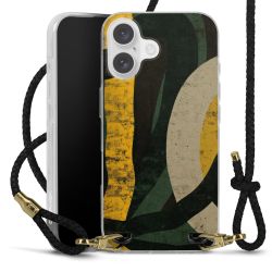 Carry Case Transparent Leather black/gold