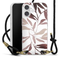 Carry Case Transparent Leather black/gold