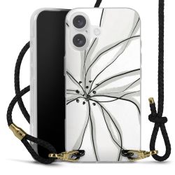 Carry Case Transparent Leather black/gold