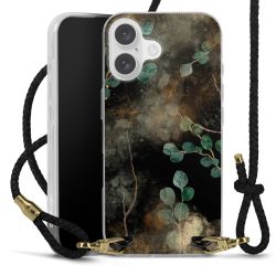 Carry Case Transparent Leather black/gold