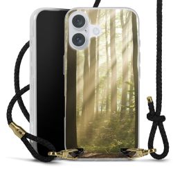 Carry Case Transparent Leather black/gold