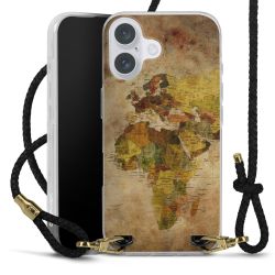 Carry Case Transparent Leather black/gold