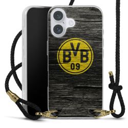 Carry Case Transparent Leather black/gold