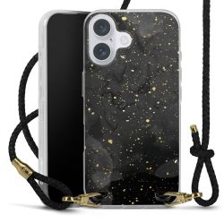 Carry Case Transparent Leather black/gold