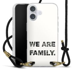 Carry Case Transparent Leather black/gold