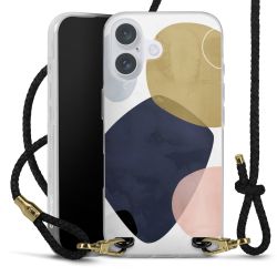 Carry Case Transparent Leather black/gold