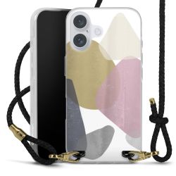 Carry Case Transparent Leather black/gold