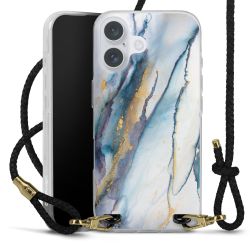 Carry Case Transparent Leather black/gold