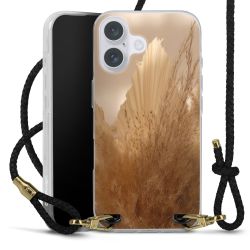 Carry Case Transparent Leather black/gold