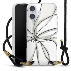 Carry Case Transparent Leather black/gold