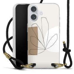 Carry Case Transparent Leather black/gold