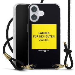 Carry Case Transparent Leder schwarz/gold