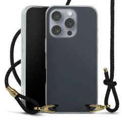 Carry Case Transparent Leather black/gold