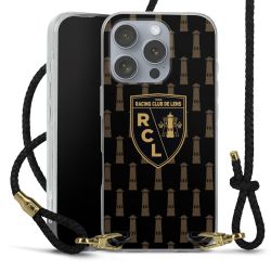 Carry Case Transparent Leather black/gold