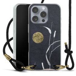 Carry Case Transparent Leather black/gold