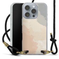 Carry Case Transparent Leather black/gold