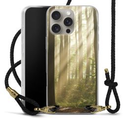 Carry Case Transparent Leather black/gold