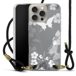 Carry Case Transparent Leather black/gold