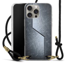 Carry Case Transparent Leather black/gold