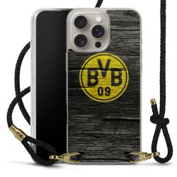 Carry Case Transparent Leather black/gold