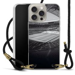 Carry Case Transparent Leather black/gold