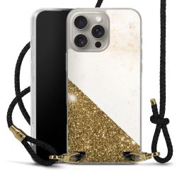 Carry Case Transparent Leather black/gold