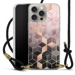 Carry Case Transparent Leather black/gold