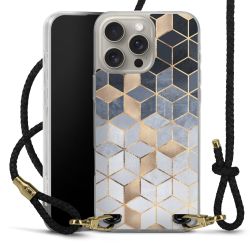 Carry Case Transparent Leather black/gold