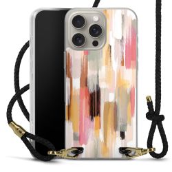 Carry Case Transparent Leather black/gold