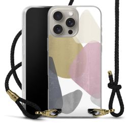 Carry Case Transparent Leather black/gold