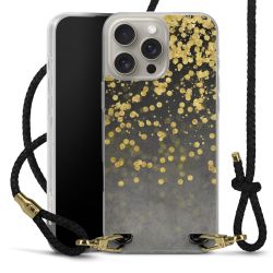 Carry Case Transparent Leather black/gold