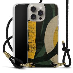 Carry Case Transparent Leather black/gold