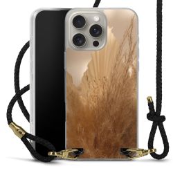 Carry Case Transparent Leather black/gold