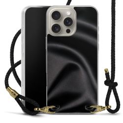 Carry Case Transparent Leather black/gold