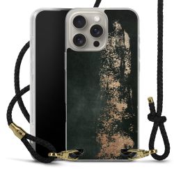 Carry Case Transparent Leather black/gold