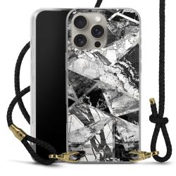 Carry Case Transparent Leather black/gold