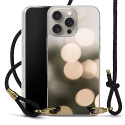 Carry Case Transparent Leather black/gold