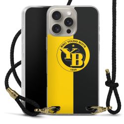 Carry Case Transparent Leather black/gold