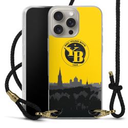 Carry Case Transparent Leather black/gold