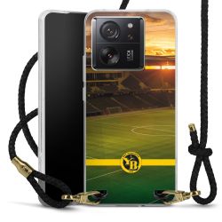 Carry Case Transparent Leather black/gold