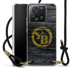 Carry Case Transparent Leather black/gold