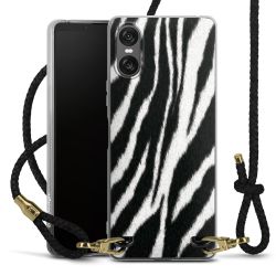 Carry Case Transparent Leather black/gold