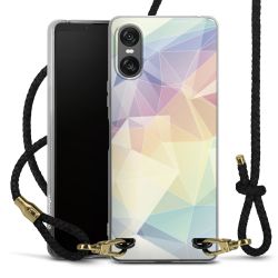 Carry Case Transparent Leather black/gold